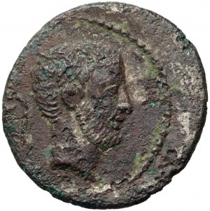 Repubblica Romana, Marco Antonio 42 a.C., denario, suberatus, zecca di campo
