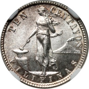 Philippines, 10 Cents 1945 D, Denver