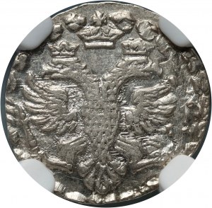 Russia, Peter I, Altyn (1704) БК