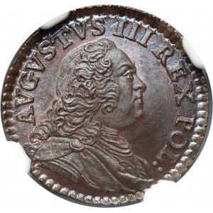 August III, 1750 šiling, Gubin