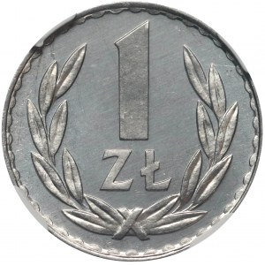 PRL, 1 złoty 1977, Prooflike