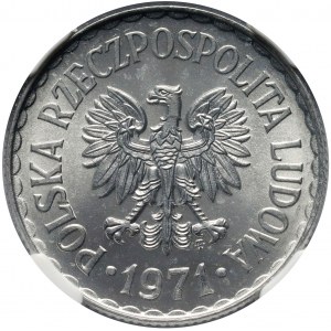 PRL, 1 zloty 1971
