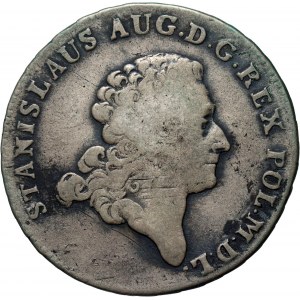 Stanislaw August Poniatowski, two-zloty coin 1773 AP, Warsaw