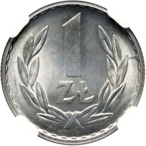 Poľská ľudová republika, 1 zlotý 1965