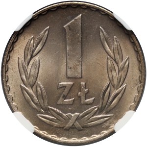 PRL, 1 Zloty 1949, Kupfer-Nickel