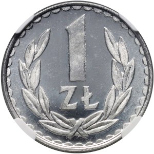 PRL, 1 zloty 1983, à l'identique