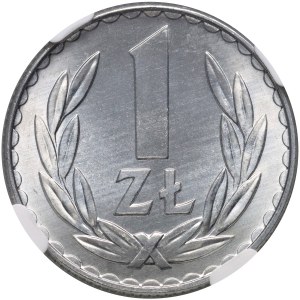 PRL, 1 złoty 1978, bez znaku mennicy