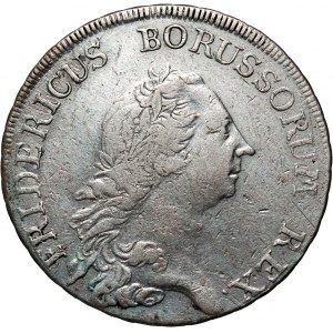 Germany, Prussia, Frederick II, Thaler 1765 F, Magdeburg
