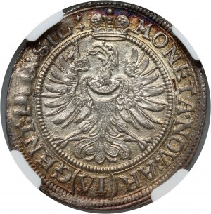 Sliezsko, vojvodstvo Legnicko-Brzesko-Wołowskie, Ludwika (regent), 6 krajcars 1673, Brzeg