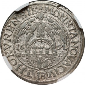 John II Casimir, ort 1662 HD-L, Torun