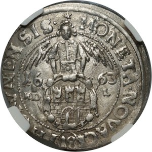 John II Casimir, ort 1663 HD-L, Torun
