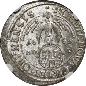 John II Casimir, ort 1665 HD-L, Torun
