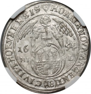 John II Casimir, ort 1654 HI-L, Torun