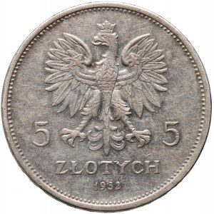 II RP, 5 Zloty 1932, Warschau, Nike