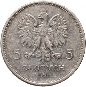 II RP, 5 zloty 1932, Warsaw, Nike