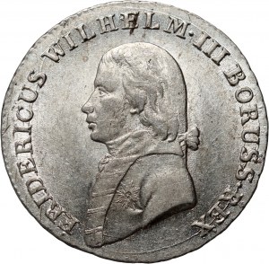Niemcy, Prusy, Fryderyk Wilhelm III, 4 grosze 1807 A, Berlin