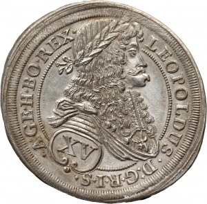 Austria, Leopold I, 15 krajcarów 1693, Wiedeń