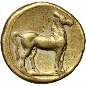 Karthago, Zeugitania, 350-270 v. Chr., Stater, Elektron