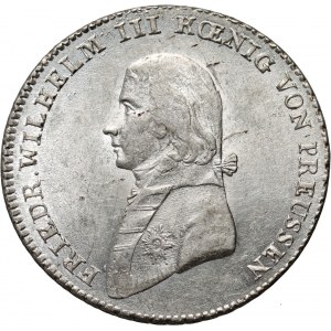 Allemagne, Prusse, Friedrich Wilhelm III, 1/3 thaler 1801 A, Berlin
