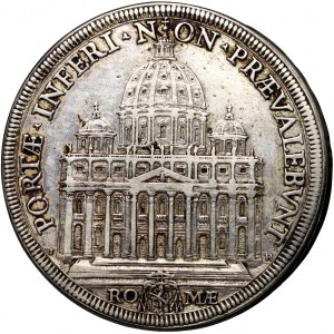 Vatikan, Kirchenstaat, Innozenz XI, piastra 1677/78, Rom