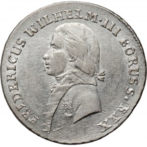 La Silésie sous la domination prussienne, Frédéric-Guillaume III, 4 grosze 1804 B, Wrocław