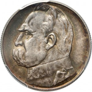 II RP, 5 zloty 1938, Varsavia, Józef Piłsudski