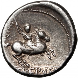 Republika Rzymska, Pub. Crepusius 82 p.n.e., denar, Rzym