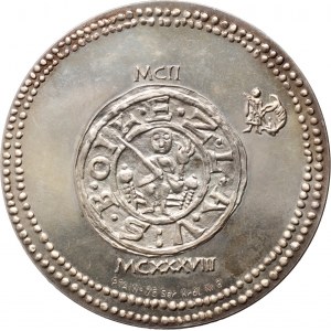 Repubblica Popolare di Polonia, Serie Reale PTAiN, medaglia d'argento 1975, Bolesław Krzywousty