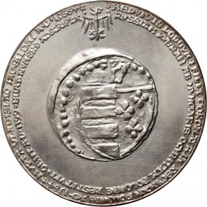 PRL, Seria królewska PTAiN, srebrny medal z 1983 roku, Królowa Jadwiga