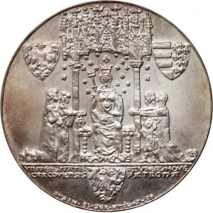 Volksrepublik Polen, PTAiN Royal Series, 1983 Silbermedaille, Königin Jadwiga