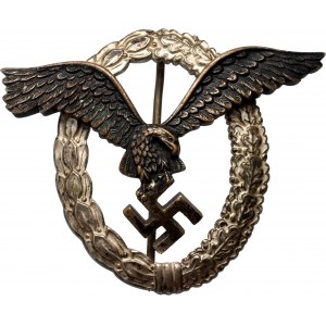 Allemagne, Troisième Reich, insigne de pilote de la Luftwaffe