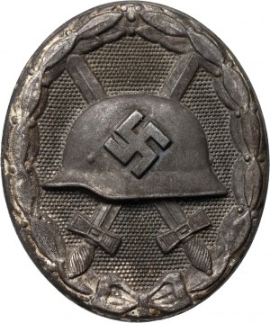 Niemcy, III Rzesza, Srebrna Odznaka Za Rany, Carl Wild, Hamburg