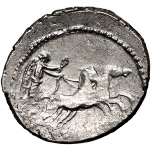 République romaine, T. Carisius 46 BC, denarius, Rome