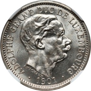 Luxembourg, Adolf, 10 centimes 1901