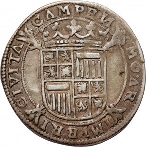 Nizozemsko, Kampen, 6 stuiver (1611-1619), s titulaturou Matyáše I.