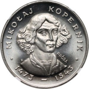 PRL, 100 złotych 1973, Mikołaj Kopernik - mała głowa, PRÓBA, nikiel