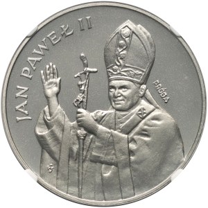 Volksrepublik Polen, 1000 Zloty 1982, Papst Johannes Paul II, Nickel