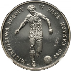 PRL, 500 złotych 1987, Mistrzostwa Europy w Piłce Nożnej 1988, PRÓBA, nikiel