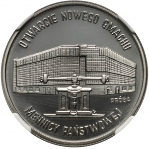 III RP, 20000 zlotých 1994, Otevření nové budovy Státní mincovny, SAMPLE, nikl
