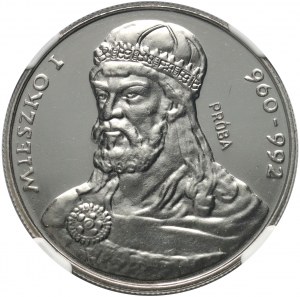 PRL, 50 Zloty 1979, Mieszko I, PRÓBA, Nickel