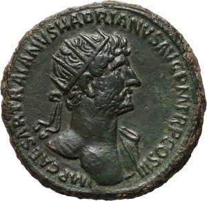 Roman Empire, Hadrian 117-138, Dupondius, Rome