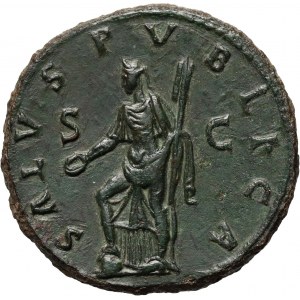 Impero romano, Adriano 117-138, dupondius, Roma