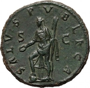 Römisches Reich, Hadrian 117-138, Dupondius, Rom