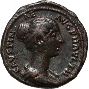 Cesarstwo Rzymskie, Faustyna II 161-175 (żona Marka Aureliusza), as, Rzym