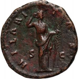 Römisches Reich, Faustina II 161-175 (Ehefrau von Marcus Aurelius), Ass, Rom