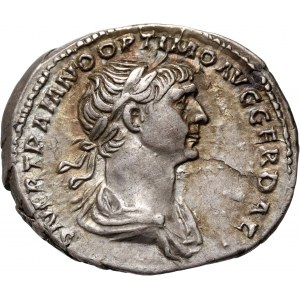 Empire romain, Trajan 98-117, denier, Rome