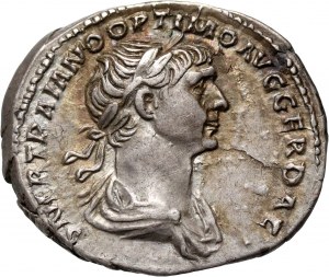 Cesarstwo Rzymskie, Trajan 98-117, denar, Rzym
