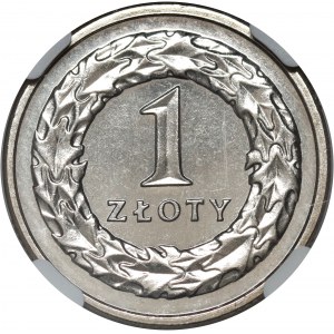 III RP, 1 zloty 1990, Varsavia