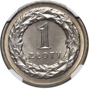 III RP, 1 zloty 1990, Warsaw