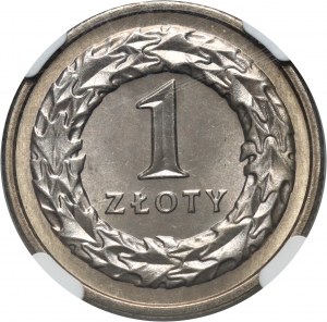 III RP, 1 zloty 1990, Warsaw